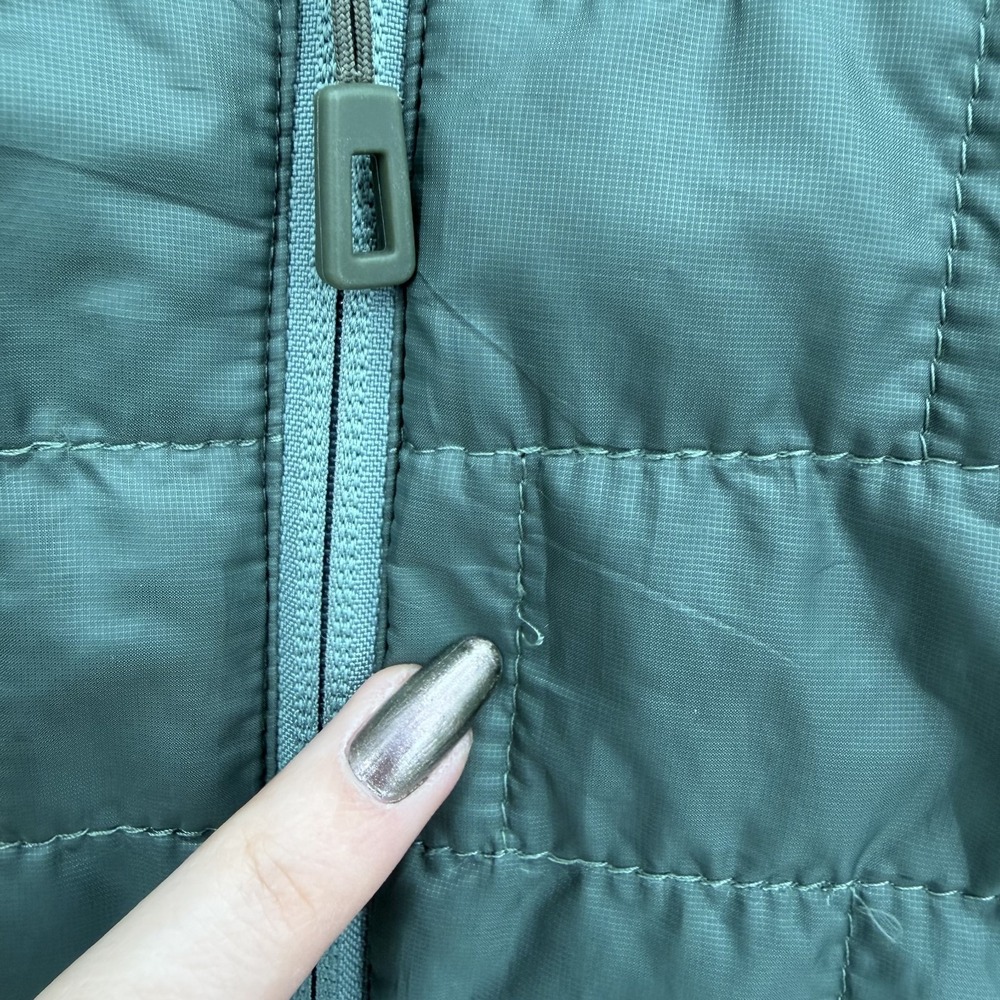 Patagonia Nano Puff Jacket Womens Size XS Green Quilted Primaloft DWR Zip Up - Picture 5 of 13